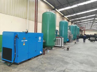 滨州通用储气罐-赛轮金宇轮胎使用现场